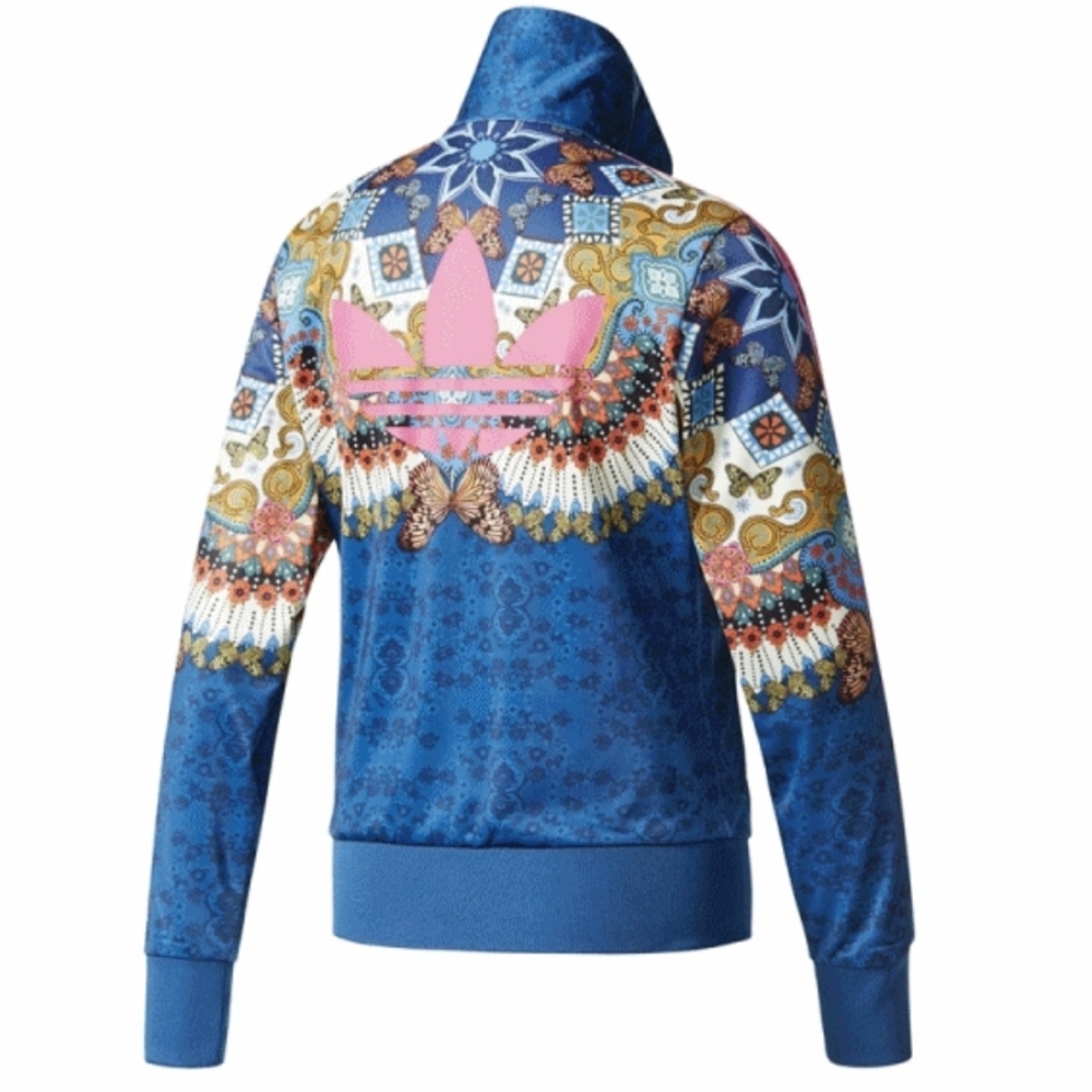 Adidas Originals X Farmrio Borbomix Butterfly Mosiac Pattern Tracksuit - Picture 6 of 7